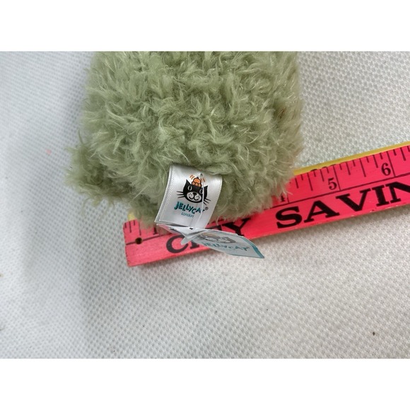 AUTHENTIC Jellycat LITTLE FROG New NWT RETIRED Soft Plush Toy 7" Green Toad Pond - Picture 7 of 10